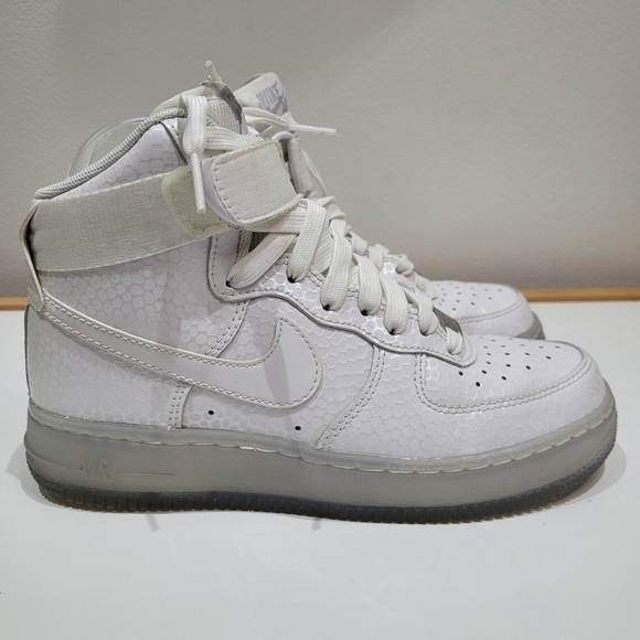 Nike AF1 Hightops,  clear tone sole - Picture 9 of 15